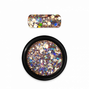 Moyra Holo glitter mix No. 02, Arany