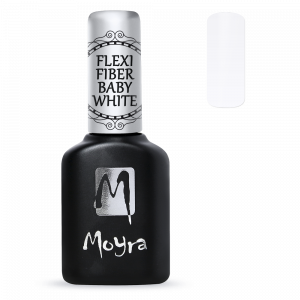 Moyra Lakkzselé Flexi Base – Fiber Baby White